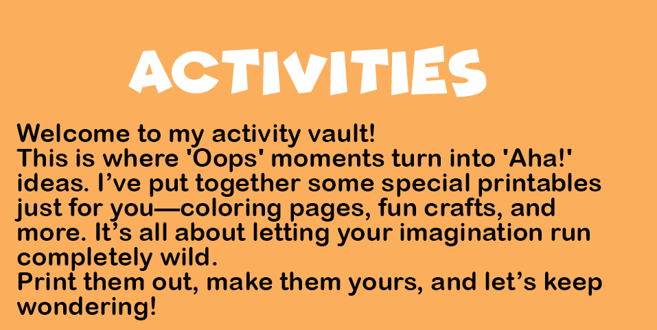 Welcome to Activities